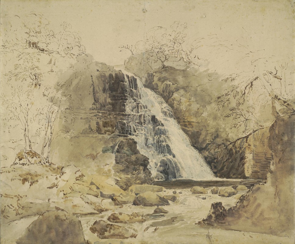 The Cain Falls (Pistyll Cain), near Dolgellau